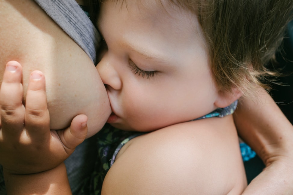 Celebrate your uniqueness, woman, baby, Celebrate your uniqueness It's  not uncommon for some women with larger breasts to be concerned that  breastfeeding might be difficult. Some women may
