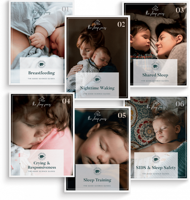Good Science Guides - The Sleep Series covers