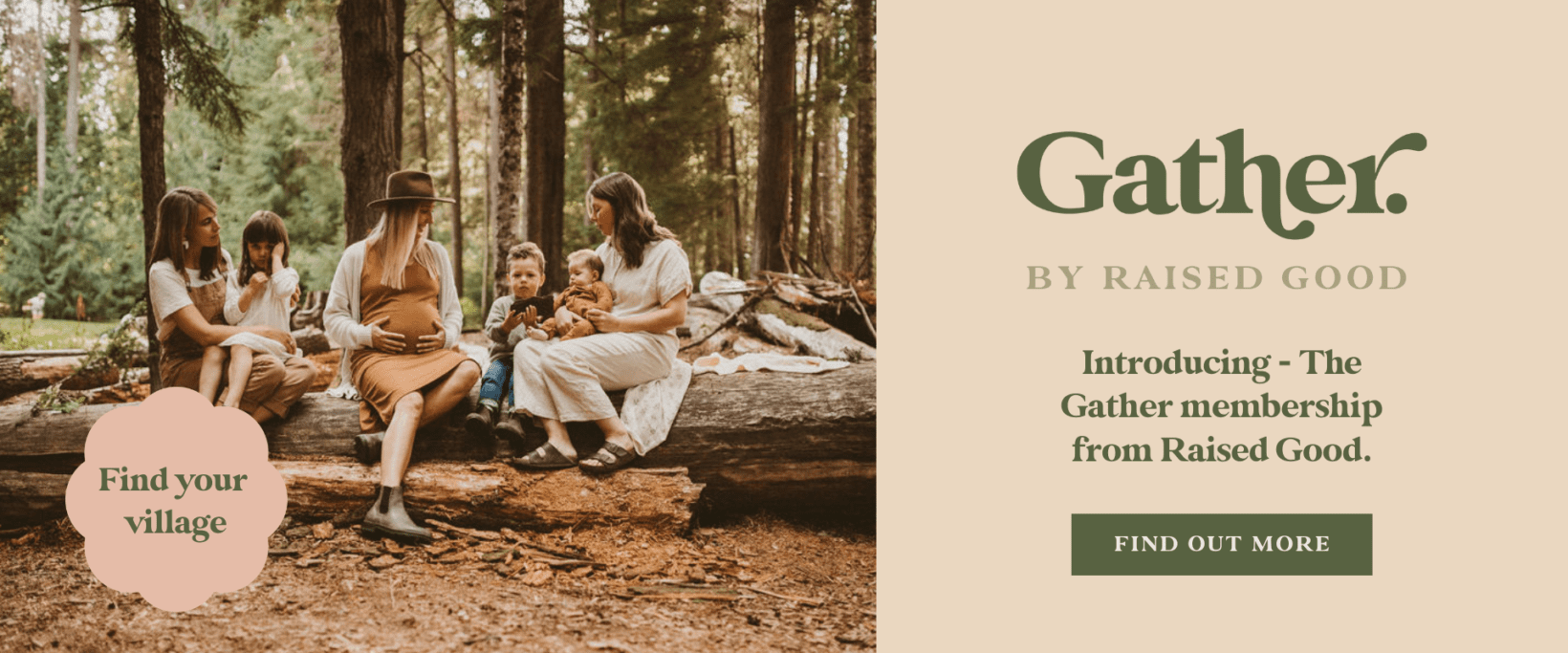 Join Gather - a membership community for natural parents